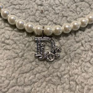 Dior pearl necklace